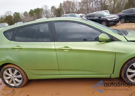 2012 Hyundai Accent Se из США, поврежденный, VIN KMHCU5AE8CU022927